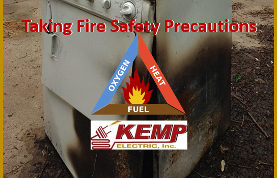 Taking Fire Safety Precautions - Kemp Electric - Elkhart County Electrical Contractor
